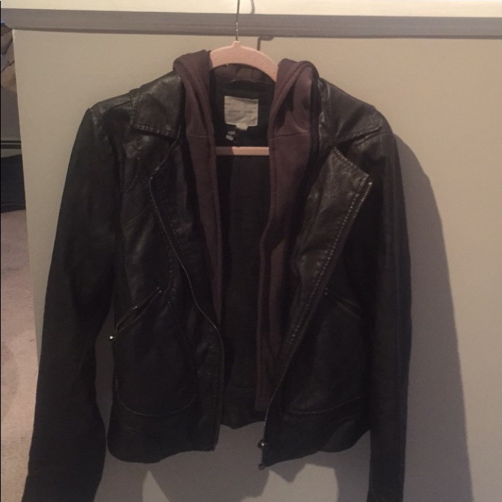 Silence + Noise Urban Outfitters Hooded Jacket
